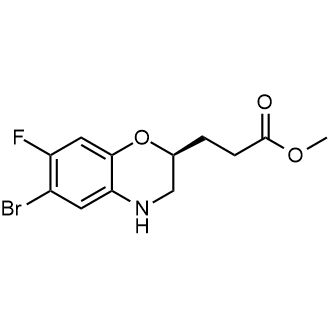 Methyl (S)-3-(6-bromo-7-fluoro-3,4-dihydro-2H-benzo[b][1,4]oxazin-2-yl)propanoate|CS-0648768