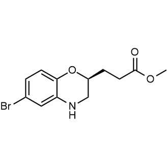 Methyl (S)-3-(6-bromo-3,4-dihydro-2H-benzo[b][1,4]oxazin-2-yl)propanoate|CS-0648772