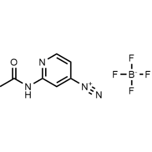 2-Acetamidopyridine-4-diazonium tetrafluoroborate|CS-0648941