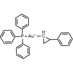 Gold, (2-phenylcyclopropyl)(triphenylphosphine)-|CS-0649045
