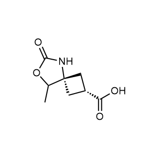 (2s,4s)-8-Methyl-6-oxo-7-oxa-5-azaspiro[3.4]octane-2-carboxylic acid|CS-0649081