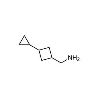 3-Cyclopropylcyclobutanemethanamine|CS-0649091