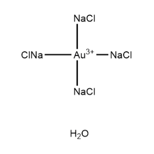 Aurate(1-), tetrachloro-, sodium, hydrate (1:1:1), (SP-4-1)-|CS-0649213