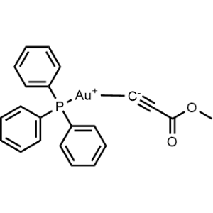 Gold, (3-methoxy-3-oxo-1-propyn-1-yl)(triphenylphosphine)-|CS-0649214
