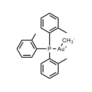 Methyl[tris(2-methylphenyl)phosphine]gold|CS-0649235