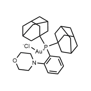 [4-[2-[Bis(tricyclo[3.3.1.13,7]dec-1-yl)phosphino-κP]phenyl]morpholine]chlorogold|CS-0649255