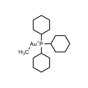 Methyl(tricyclohexylphosphine)gold|CS-0649368