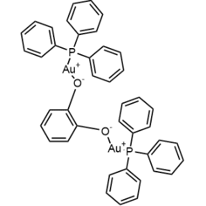 Gold, [μ-[1,2-benzenediolato(2-)-O:O′]]bis(triphenylphosphine)di-|CS-0649370