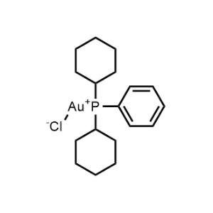 Chloro(dicyclohexylphenylphosphine)gold|CS-0649373