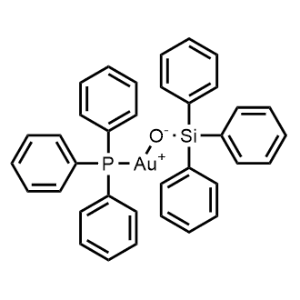 Gold, (triphenylphosphine)(triphenylsilanolato)-|CS-0649377