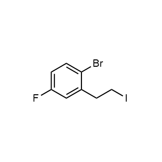 1-Bromo-4-fluoro-2-(2-iodoethyl)benzene|CS-0649580