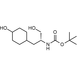 tert-Butyl (R)-(1-hydroxy-3-(4-hydroxycyclohexyl)propan-2-yl)carbamate|CS-0649676