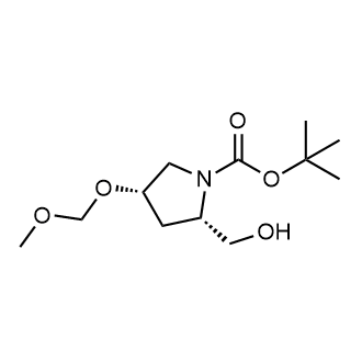 tert-Butyl (2S,4S)-2-(hydroxymethyl)-4-(methoxymethoxy)pyrrolidine-1-carboxylate|CS-0649678