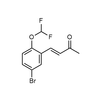 4-[5-Bromo-2-(difluoromethoxy)phenyl]-3-buten-2-one|CS-0649710