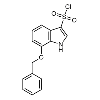7-(Benzyloxy)-1H-indole-3-sulfonyl chloride|CS-0649880