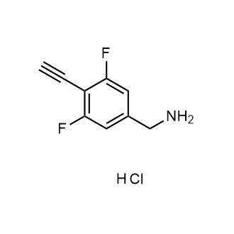 (4-Ethynyl-3,5-difluorophenyl)methanamine hydrochloride|CS-0650015