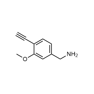 (4-Ethynyl-3-methoxyphenyl)methanamine|CS-0650019