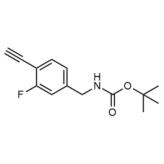 tert-Butyl (4-ethynyl-3-fluorobenzyl)carbamate|CS-0650020