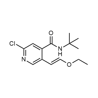(E)-N-(tert-Butyl)-2-chloro-5-(2-ethoxyvinyl)isonicotinamide|CS-0650068