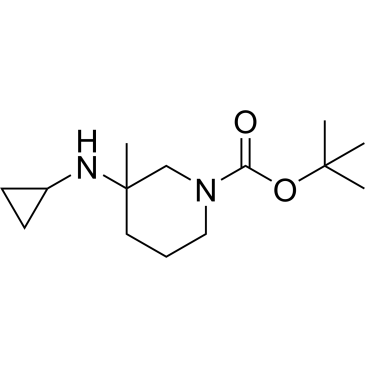 tert-Butyl 3-(cyclopropylamino)-3-methylpiperidine-1-carboxylate|CS-0650079