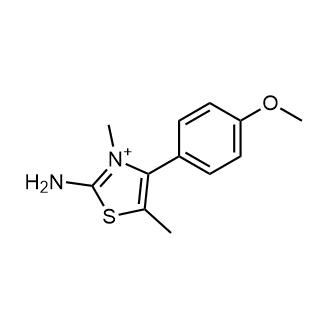 2-Amino-4-(4-methoxyphenyl)-3,5-dimethylthiazol-3-ium|CS-0650136