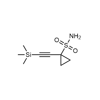 1-((Trimethylsilyl)ethynyl)cyclopropane-1-sulfonamide|CS-0650142