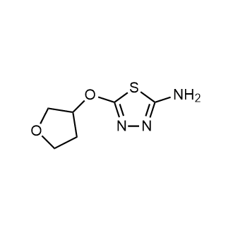 5-((Tetrahydrofuran-3-yl)oxy)-1,3,4-thiadiazol-2-amine|CS-0650176
