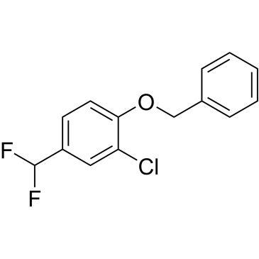 1-(Benzyloxy)-2-chloro-4-(difluoromethyl)benzene|CS-0650595