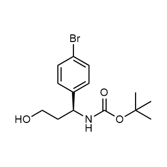 tert-Butyl (S)-(1-(4-bromophenyl)-3-hydroxypropyl)carbamate|CS-0650646