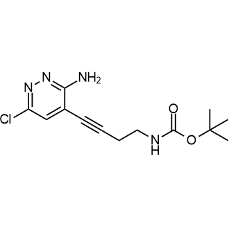 tert-Butyl (4-(3-amino-6-chloropyridazin-4-yl)but-3-yn-1-yl)carbamate|CS-0650660