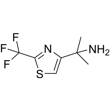 2-(2-(Trifluoromethyl)thiazol-4-yl)propan-2-amine|CS-0650707
