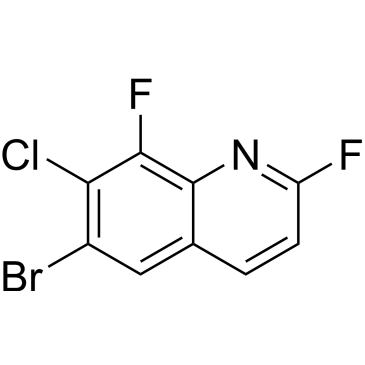6-Bromo-7-chloro-2,8-difluoroquinoline|CS-0650750