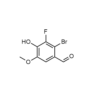 2-Bromo-3-fluoro-4-hydroxy-5-methoxybenzaldehyde|CS-0651015