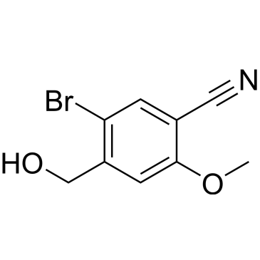5-Bromo-4-(hydroxymethyl)-2-methoxybenzonitrile|CS-0651052