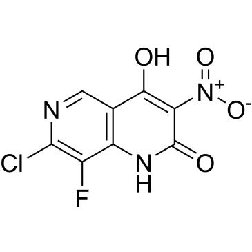 7-Chloro-8-fluoro-4-hydroxy-3-nitro-1,6-naphthyridin-2(1H)-one|CS-0651105