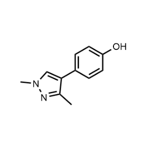 4-(1,3-Dimethyl-1H-pyrazol-4-yl)phenol|CS-0651216