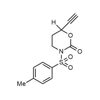 6-Ethynyltetrahydro-3-[(4-methylphenyl)sulfonyl]-2H-1,3-oxazin-2-one|CS-0651555