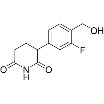 3-(3-Fluoro-4-(hydroxymethyl)phenyl)piperidine-2,6-dione|CS-0651678