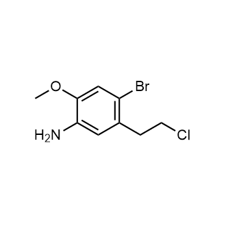 4-Bromo-5-(2-chloroethyl)-2-methoxyaniline|CS-0651686