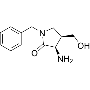 rel-(3R,4R)-3-Amino-1-benzyl-4-(hydroxymethyl)pyrrolidin-2-one|CS-0651721