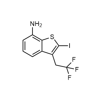 2-Iodo-3-(2,2,2-trifluoroethyl)benzo[b]thiophen-7-amine|CS-0652097
