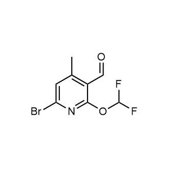 6-Bromo-2-(difluoromethoxy)-4-methylnicotinaldehyde|CS-0652116