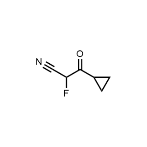 3-Cyclopropyl-2-fluoro-3-oxopropanenitrile|CS-0652117