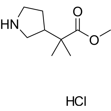 Methyl 2-methyl-2-(pyrrolidin-3-yl)propanoate hydrochloride|CS-0652120