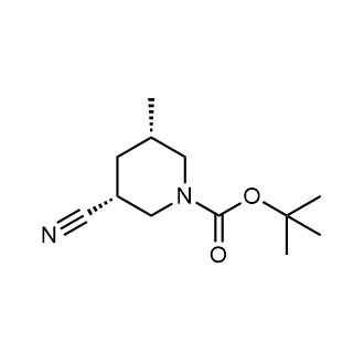 rel-tert-Butyl (3R,5S)-3-cyano-5-methylpiperidine-1-carboxylate|CS-0652161