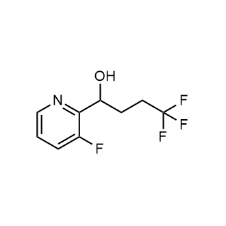 4,4,4-Trifluoro-1-(3-fluoropyridin-2-yl)butan-1-ol|CS-0652195