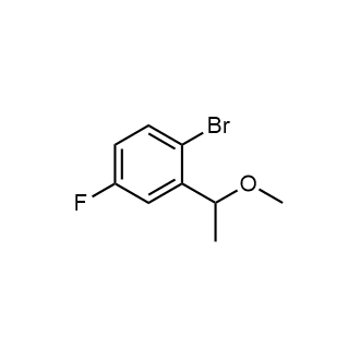 1-Bromo-4-fluoro-2-(1-methoxyethyl)benzene|CS-0652205