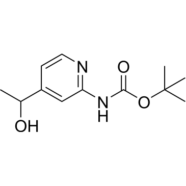 tert-Butyl (4-(1-hydroxyethyl)pyridin-2-yl)carbamate|CS-0652251