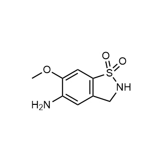 5-Amino-6-methoxy-2,3-dihydrobenzo[d]isothiazole 1,1-dioxide|CS-0652383
