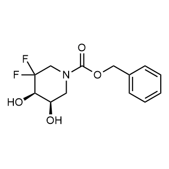rel-Benzyl (4R,5R)-3,3-difluoro-4,5-dihydroxypiperidine-1-carboxylate|CS-0652413